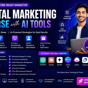 Digital Marketing Course with AI Tools: Master Marketing & Automation for 2026